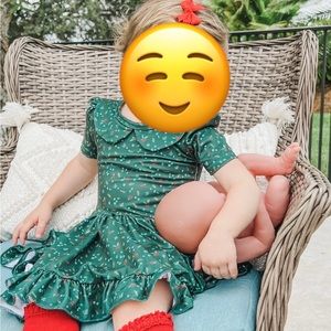 Little Stocking Co. Christmas Twirl Dress